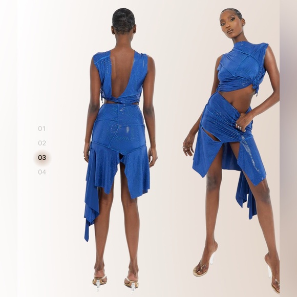 Dresses & Skirts - Coucoo/ Cou coo - UPSALA SKIRT - BEETLE BLUE - XS